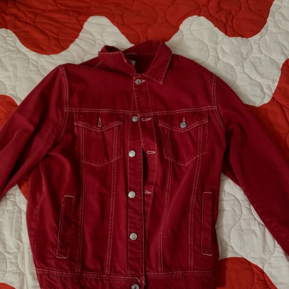 Zara Jean Jacket (Red) - Picture 3 of 3